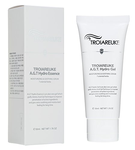 TROIAREUKE AGT Hydro Essence 1.69 Ounce, Moisturizing Gel Type Sleeping Pack with Aloe Vera Ferment Extract