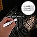 Tofficu Tire Marker Pen Set 5 White Waterproof Tire Crayons for Automotive Care and Repair Marking Durable Paint Pens for Wet and Dry Tires