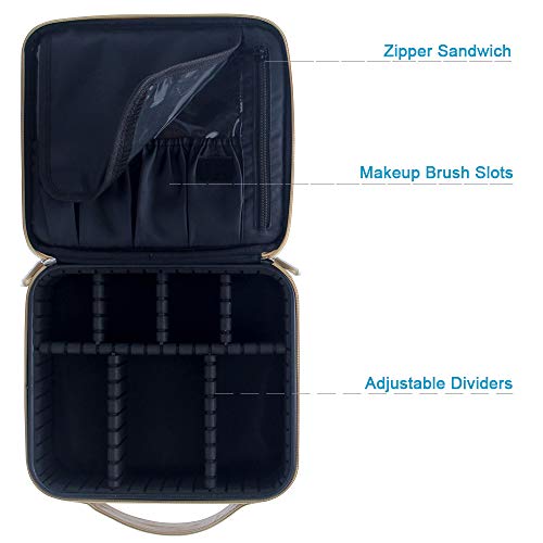 Travel Makeup Case,Chomeiu- Professional Cosmetic Makeup Bag Organizer,Accessories Case, Tools Case