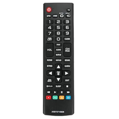 AKB73975722 AKB73715608 Replace Remote fit for LG TV 55LN5400UA 32LN530BUA 50PN4500UA 32LH500B 32LN520B 32LN5300 32LN530B 32LN530B-UA 32LN5310 32LN536B 32LN540B 39LN5300 AKB73715698 AKB73715682