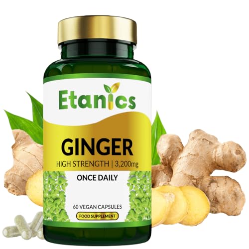 Etanics Ginger Capsules 3200mg