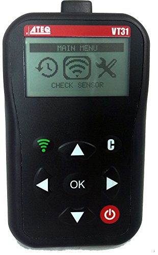 ATEQ VT31 TPMS Sensor Activation and Decoder Tool - Sensor Activation Coverage incl. 2020, Resets Domestic & Most European Vehicles up to 2020