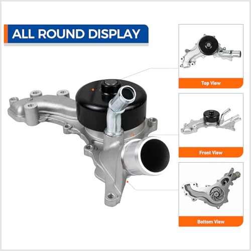 PAROD AW6169 Water Pump for Chrysler, Dodge, Jeep, Ram and Volkswagen 3.6L V6 - Image 3