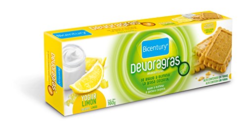 Bicentury - Galletas Devoragras Yogur Limón 160 g
