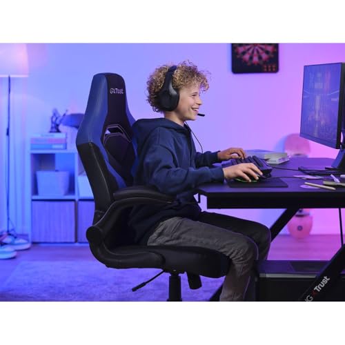 GXT 703B Riye Sedia da Gioco Nero/Blu - Sedia gaming - Immagine 1
