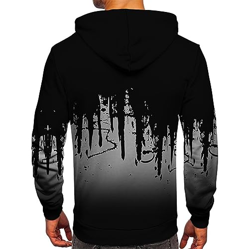 Ymosrh Lightweight Hoodies for Men Pullover Long Sleeve Hooded Sweatshirt Tops Blouse Mens Casual Hoodies Pullover2