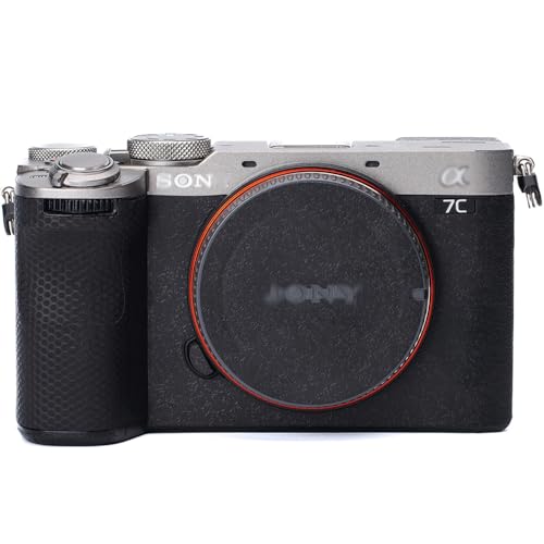 Sony ILCE-7CM2��p�J�����{�f�B�ی�t�B�����X�e�b�J�[ Sony A7C2/Alpha 7C II/A7C II/A7CII��p���h�~�ϖ��Ր��J�����X�L���J�o�[ �v���e�N�^�[ �t�B���� (�`�^���J���[�{�}�b�g�u���b�N)