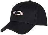 Oakley mens Tincan Cap Hat, Black/American Flag, Large-X-Large US