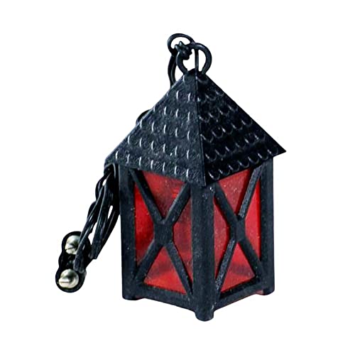 Rossi Rosa Lanterna In Plastica Con Luce Rossa 2,5X2,5X5Cm 3,5V Con Spina