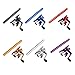 Gcroet Pen Fishing Rod with Reel Mini Pole Rotating Fishing Wheel for Outdoor Fishing Accessories Black 2PCS...