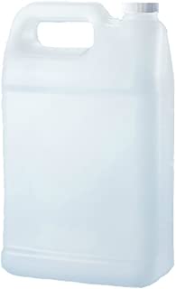 Verdana Plastic Jug - 1 Gallon - Rectangular Flat - HDPE Material - Natural (Translucent) Color - Compact 3.9 inch thickness - coolthings.us
