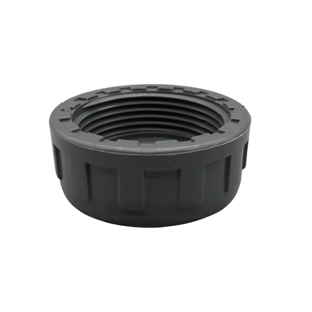 GMBYLBY PVC Female End Caps Garden Irrigation Pipe Water Tube Screw Plug Joint Aquarium Fish Tanks