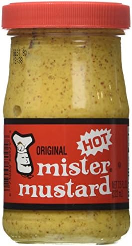 Mister Mustard Original Mustard, 7.5 Ounce, Pack of 6