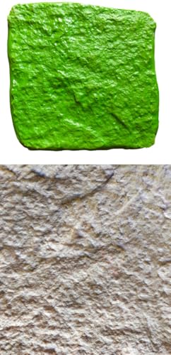 stampo per intonaco stampato FINTA PIETRA, muro stampato cemento stampato, Modello Rock Mat 23 di cm. 19x19, per stampi pavimento e pietra