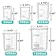 ONiLAB Glasmessbecher-Set 50 ml 100 ml 250 ml 500 ml 1000 ml (5er-Pack) 3.3 Boro Griffin Low Form mit bedruckter Graduierung Wissenschaftliche Glaswaren für Labore, Klassenzimmer oder den Heimgebrauch