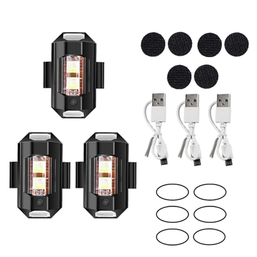 Lumière stroboscopique LED anti-collision pour drone et moto : évitez les dangers du vol de nuit
