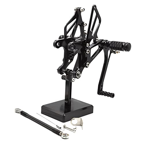 Rearset Ninja ZX6R 2005-2008 : ensemble arrière de repose-pieds ajustables en aluminium CNC