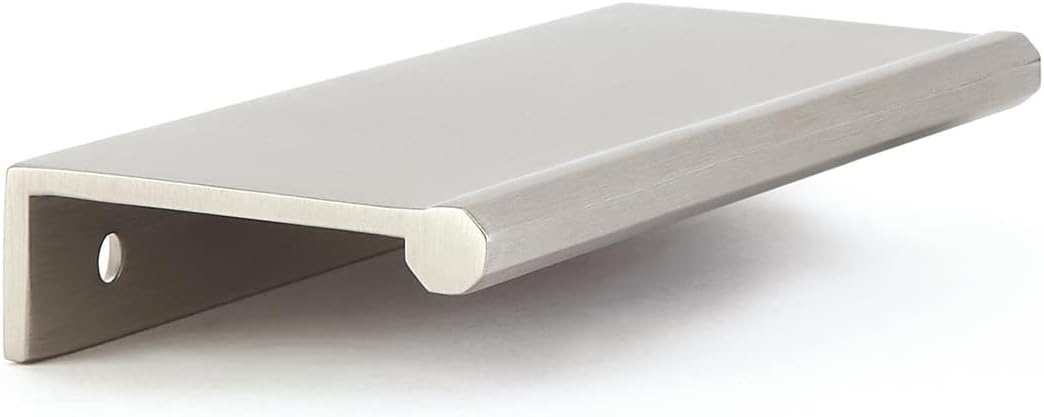 Schaub 10021-BN Baker Collection 4 in. (102mm) Edge Pull, Brushed Nickel