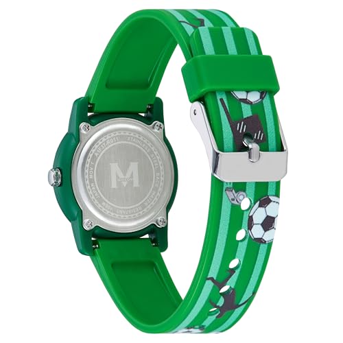 Image of Miykon Kids Watches for Boys and Girls - Educational Time-Telling Gift for Kids Aged 3-15, Toddlers, Preschoolers, and School-Aged Children - Easy to Read Analog Watch, Soft Resin Band, Japanese Quartz, 100M Water Resistant