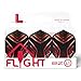 LSTYLE L1 Standard Dart Flights – EZ – Genesis – Red – 2 Sets – Pre-Molded