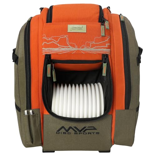 Image of MVP Disc Sports James Conrad Voyager Series Backpack Disc Golf Bag (Choose Your Color and Size)