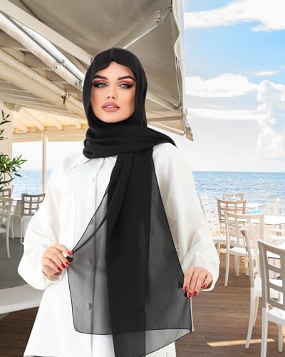Instant Chiffon Hijab, Ready to wear hijab, modal hijab, Abaya, modern Instant Scarf, Soft breathable Scarf3