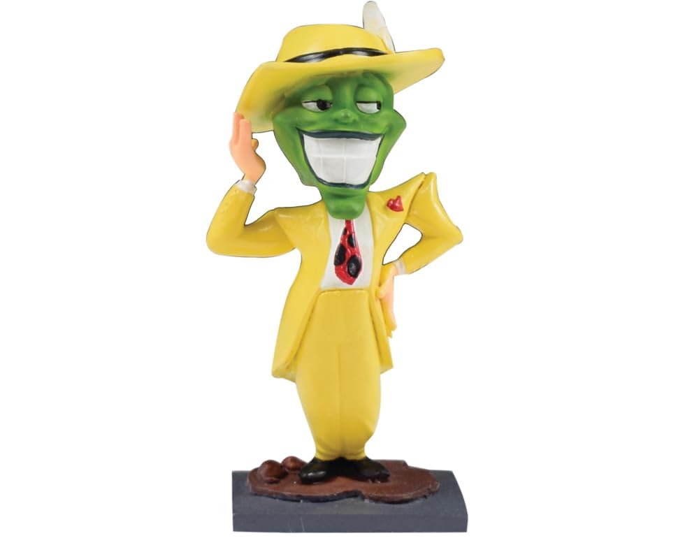 The mask Bobblehead Table Top Figure, 14 cm Tall, Perfect for Desk, Home, Office and car,for 15+ Years Age.