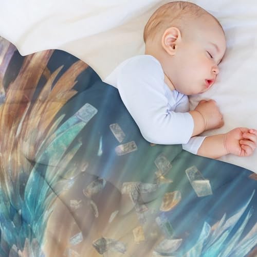 Plaid polaire phénix effet velours un couvre-lit d'une douceur premium