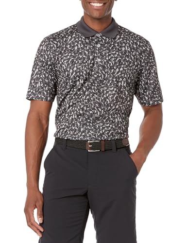Amazon Essentials Polo de Golf à Manches Courtes, Évacuation de l’Humidité et Séchage Rapide Homme, Gris Peinture, XXL