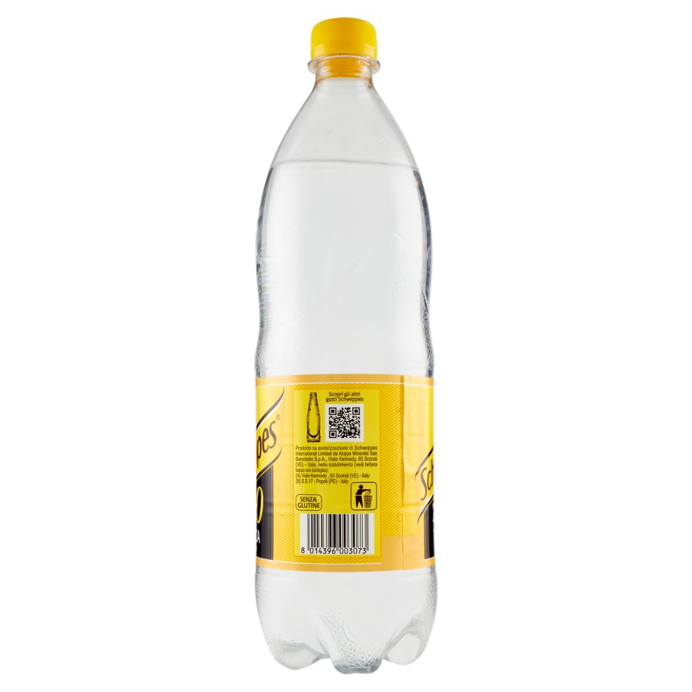 Schweppes Tonica Zero getönten ohne Zucker PET 0,6 L erfrischend