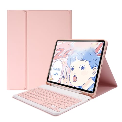 Funda teclado para Samsung Tab A11 A9 inalámbrico extraíble con Ñ española