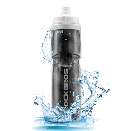Rockbros 35210019001/USA 2024 Insulated Bike Water Bottles Keep Water Cool cover
