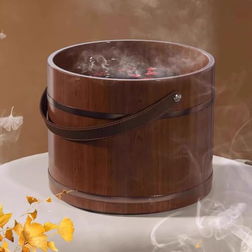 Banera de Madera para Pies con Masajeador y Tapa miniatura 3