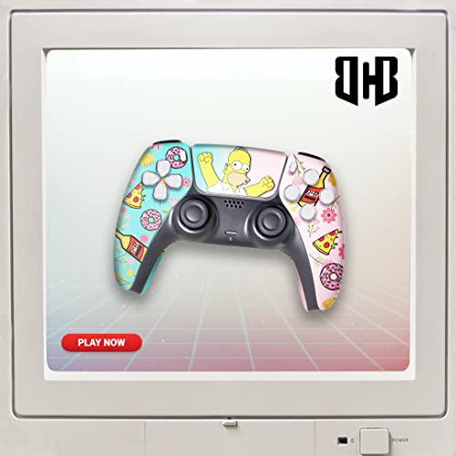 Bcb Controllers Custom Wireless Controller Compatible With Ps-5 Controller | Works With Playstation 5 Console | Proudly Customized In Usa With Permanent Hydro-Dip Printing (Not Just A Skin) #TOP5