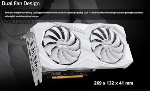 RX6600 CLW 8G 7nm AMD Radeon RX 6600 Schede grafiche per computer - Scheda video - Immagine 1