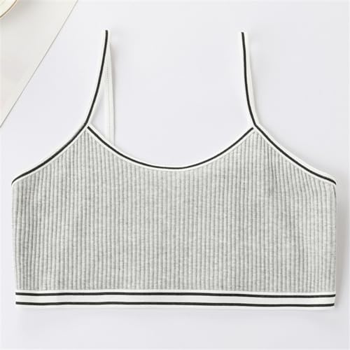 5 Pack of Girls Training Bra Cotton Cami Bralettes Sports Stretch Seamless Bras Vest4