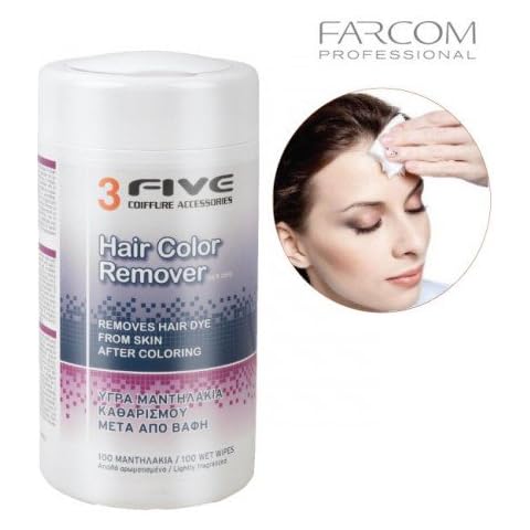 Hair Color Remover Wipes pack of 100 Cover