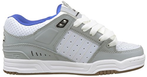 Image of Globe Fusion, Men's Skateboard Shoe, Multicoloured Grey Blue White, 7 US