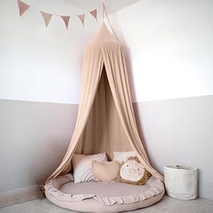 Lilimaus Betthimmel BH-BIG-Sanftrosa Baldachin