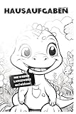 kreatives Design Grundschule Hausaufgaben Ausmalheft Thema: süße Dinos: NIE WIEDER LANGEWEILE - mal mich aus