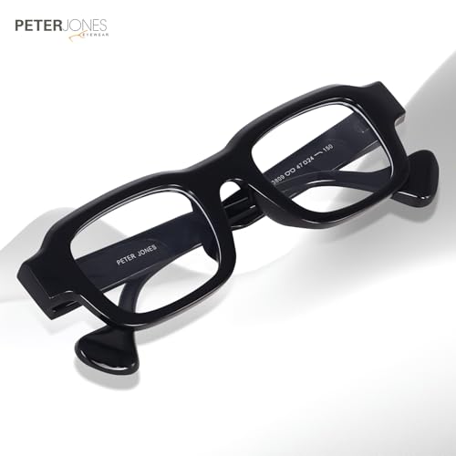 Image of Peter Jones Lenses Unisex Broad Frame Square UV /UB Protected Non-Polarized Sunglasses Medium (3809)