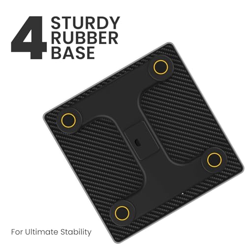 Image of The Cube Club Precisionfit Digital Weighing Scale Body Fat Analyzer And Fitness Body Composition Monitor Weight Machine (Carbon Fibre, Weight Capacity- 180Kg, 2.5 Year Warranty),Multicolor