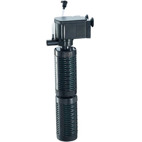 takestop® Pompa Filtro Interno IPF-1008 AREATORE AERATORE Acquario Pesci Aria OSSIGENATORE 1 Uscita 14W 1020L/H