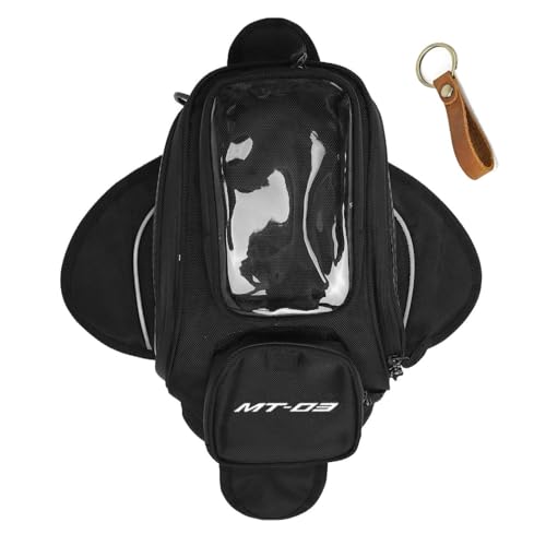 HUIGAR Tankrucksack Motorrad Für Yamaha FZ6 MT 03 09 10 Motorrad-Tankrucksack(for mt-03)
