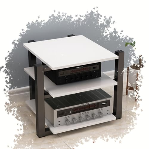 Étagère audio-vidéo 3 niveaux ventilée pour optimiser le rangement de votre matériel HiFi