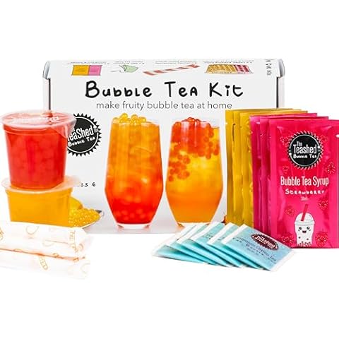 Fruit Bubble Tea Kit Gift Box by The TeaShed Cover