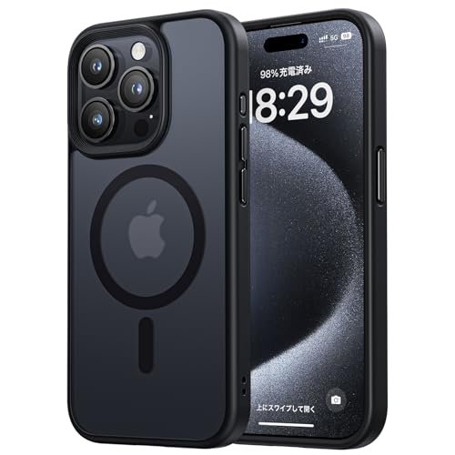 ブラック スマートフォン 耐衝撃ケース付き GooglePixel8ケース Symmetry 耐衝撃 ブラック – MiraiSell