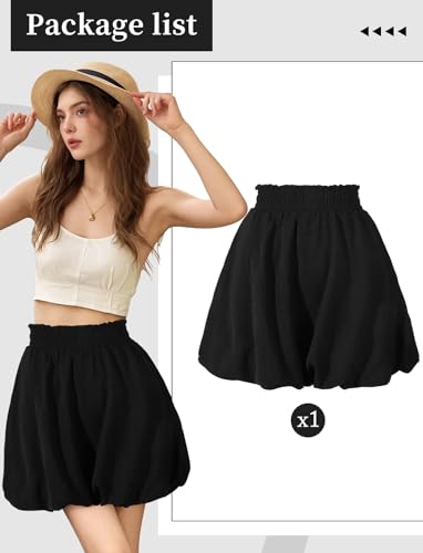 Cute Flowy White Mini Skirt With High-Waist And Elastic Band, Breathable Knit, Comfortable For Women’S Sports And Daily Use4