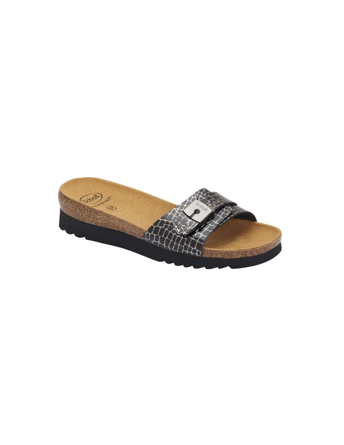 Scholl GINNI, Sandal, Black,