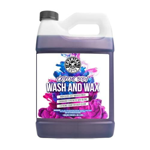Chemical Guys Extreme Bodywash & Wax Foaming Car Wash Soap - Soap for Foam Cannons, Foam Guns, or...